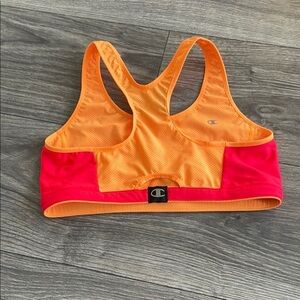 Champion Sport  Bra Top Orange and Pink Racerback.